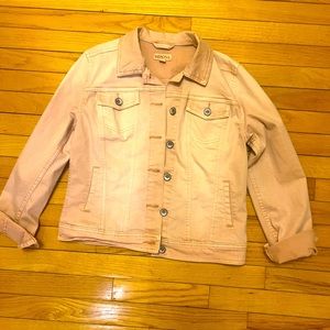 Women’s Size S Light Pink Jean Jacket